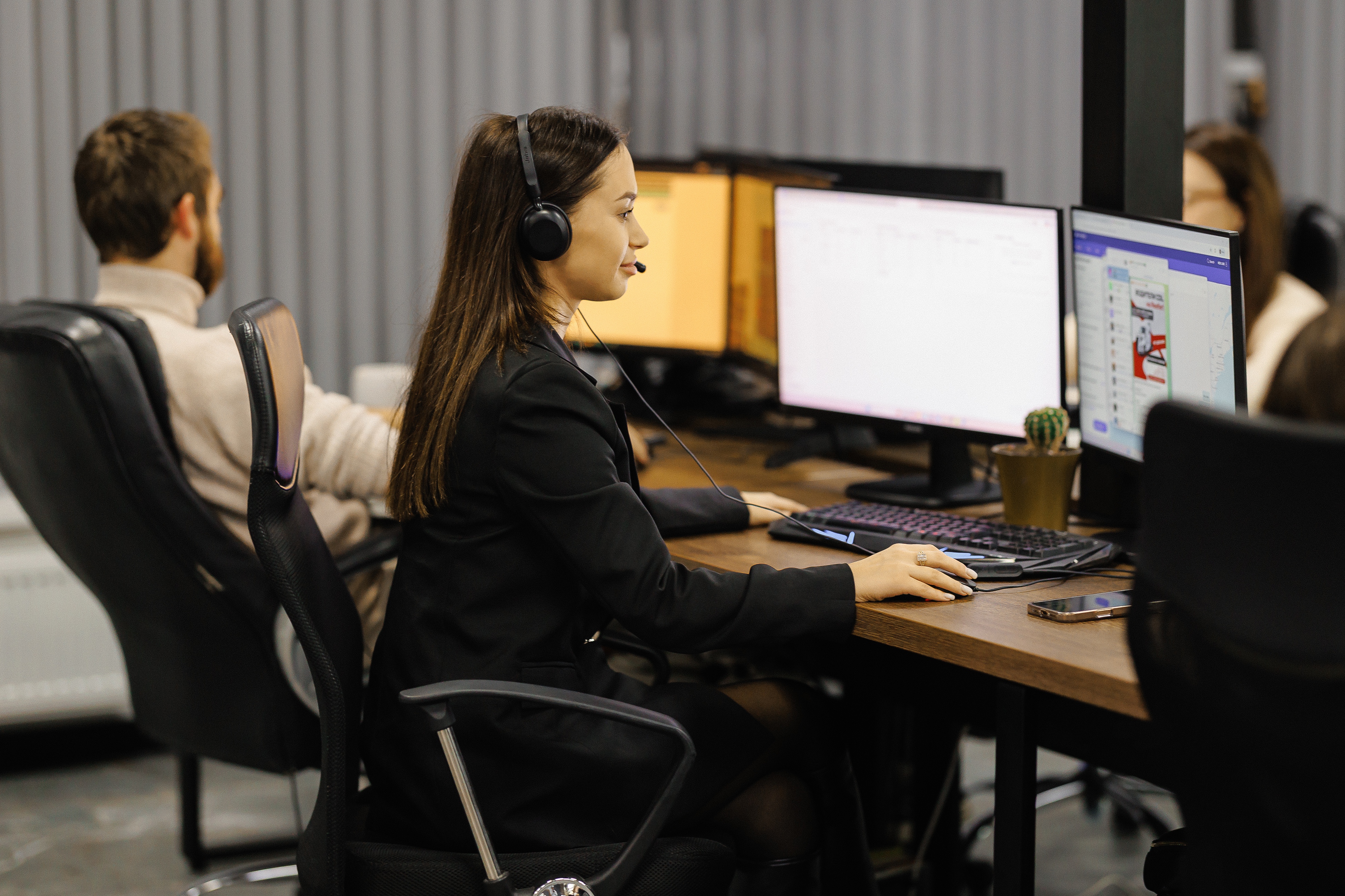 MDX Line dispatch operations floor through glass